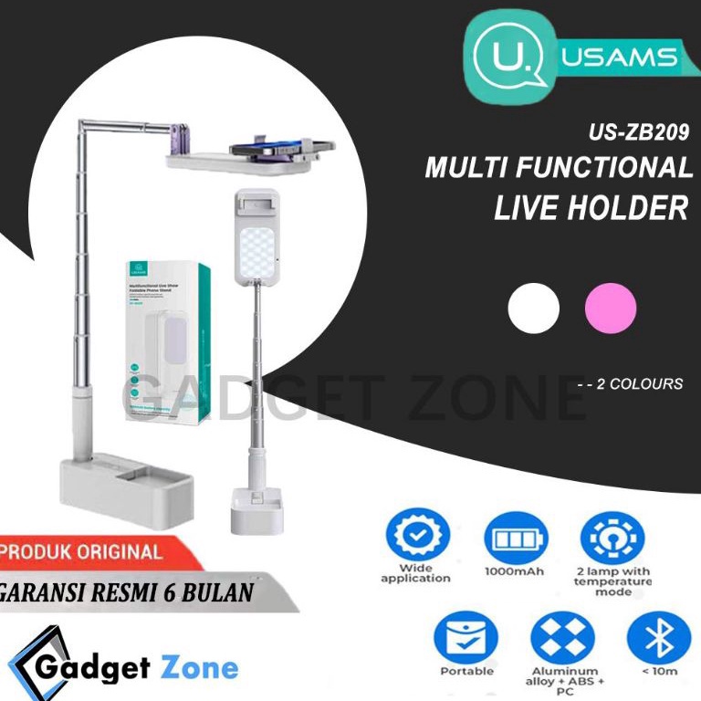 Asli Bagus USAMS-ZB209 Multifunctional Live Show Foldable Phone Stand 528➣