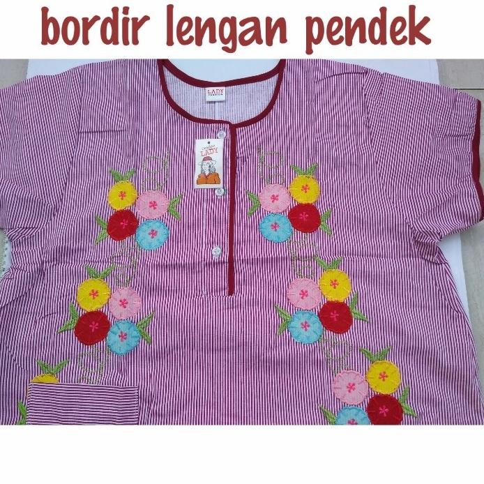 Trend Produk Daster Katun Bordir 5 | Daster Bordir Malang Murah | Bordir Malangan