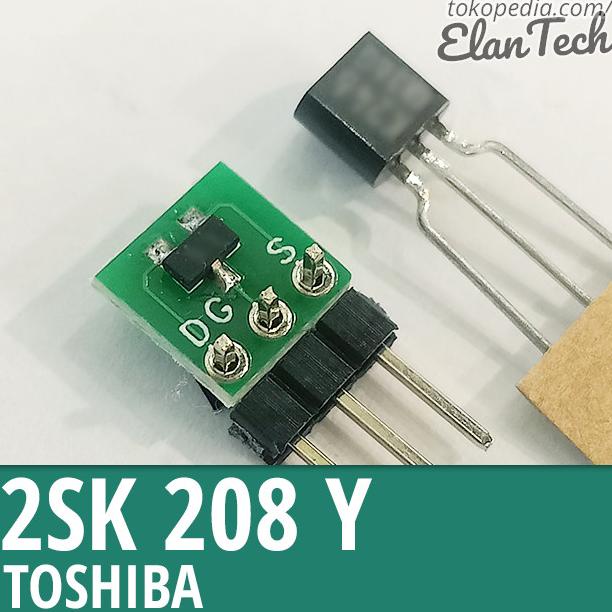 2SK208-Y Ori Toshiba 2SK208 SMD Subs 2SK30 2SK118 Transistor Elan73c Diminati Banget