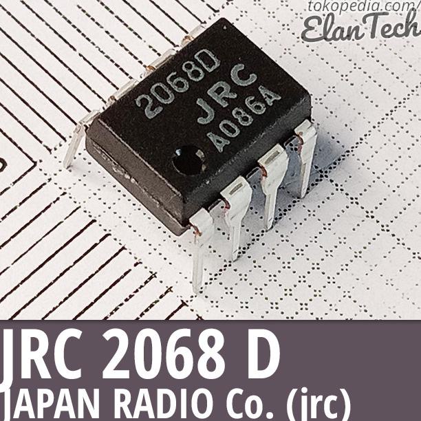 JRC2068 / NJM2068 JRC NJM 2068D JRC2068D Ori Original Asli Elan73c