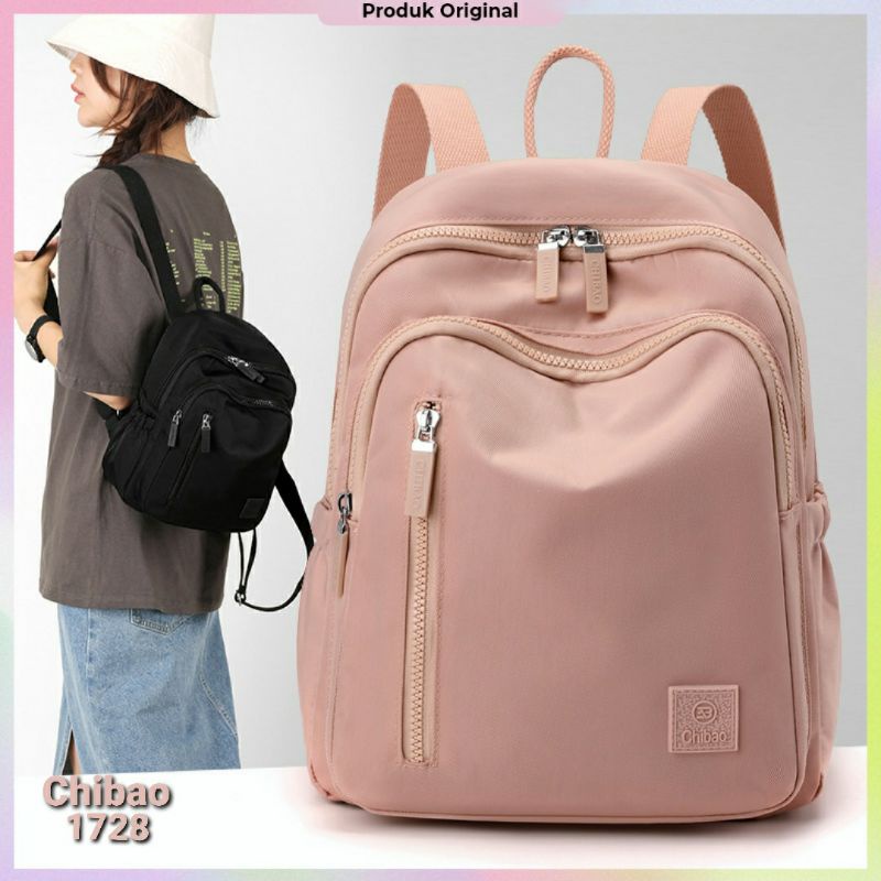 Ocean Sky - Tas ransel wanita CHIBAO 1728 Original Import Waterproof