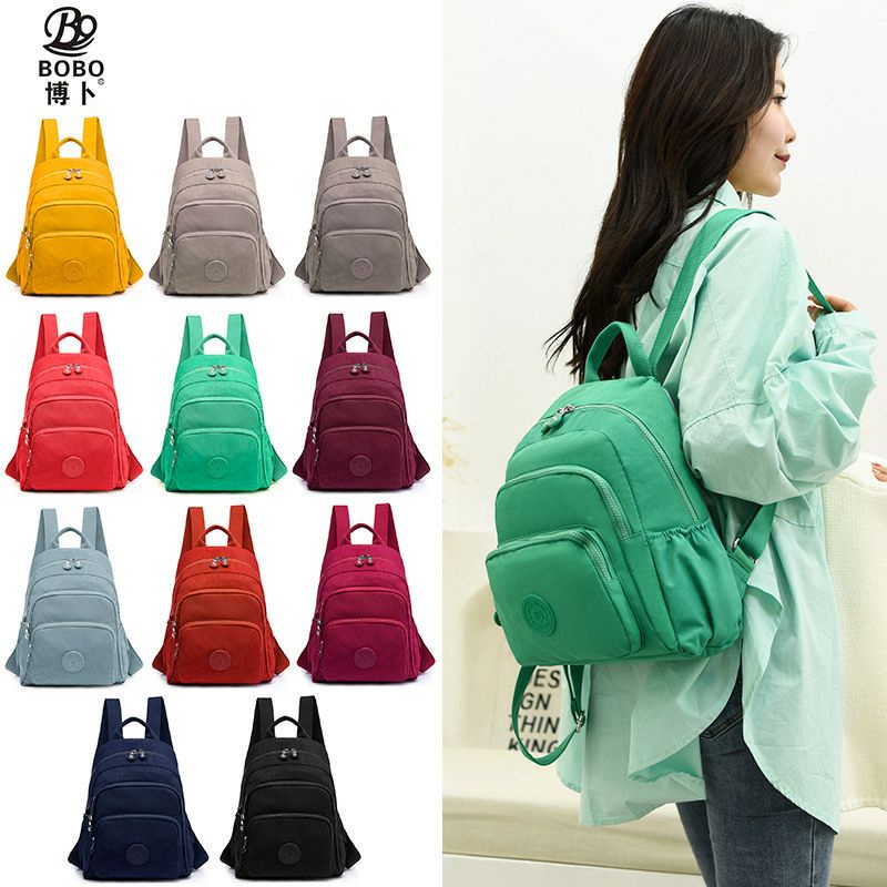 Tas ransel BOBO FASHION seri 5806-6 tas wanita import polyester waterproof ransel original produk