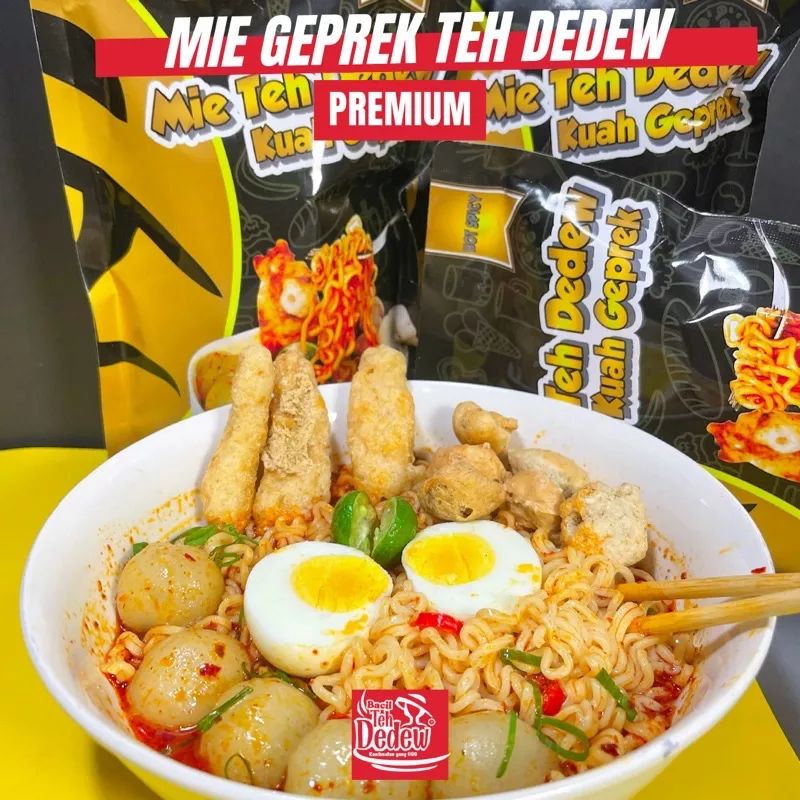 

Mie Geprek Teh Dedew