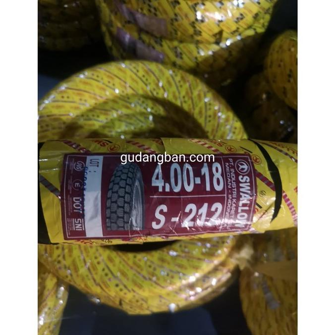Ban Motor Murah Ban Motor Swallow 400-18 S 212 Wiro Ban Motor Classic