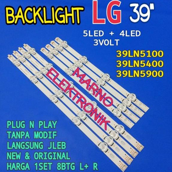 LAMPU BL BACKLIGHT LED TV LG 39 INCH 39LN5100 39LN5400 LG 39IN 39LN5900