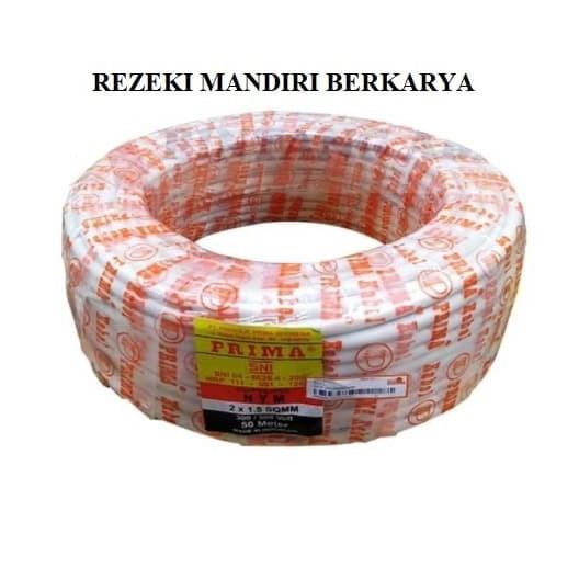 *:*:*:*:*] Prima Kabel Listrik NYM 2 x 1.5 mm 1 Rol 50 Meter