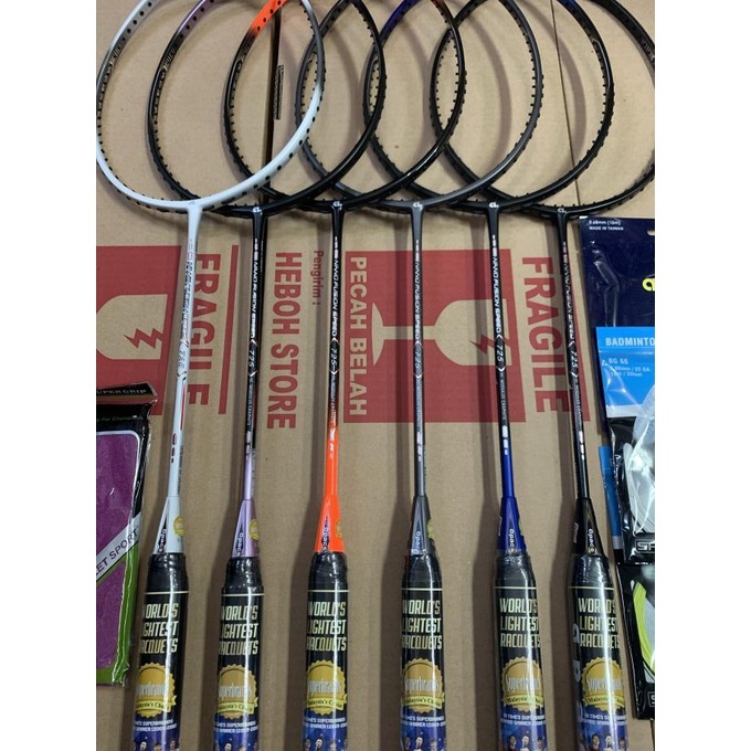 Raket Badminton APACS NEW NANO FUSION 725 Grip 6u G2 Original