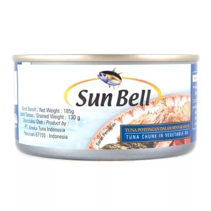 

Sun Bell Tuna Chunk In Vegetable Oil 185gr