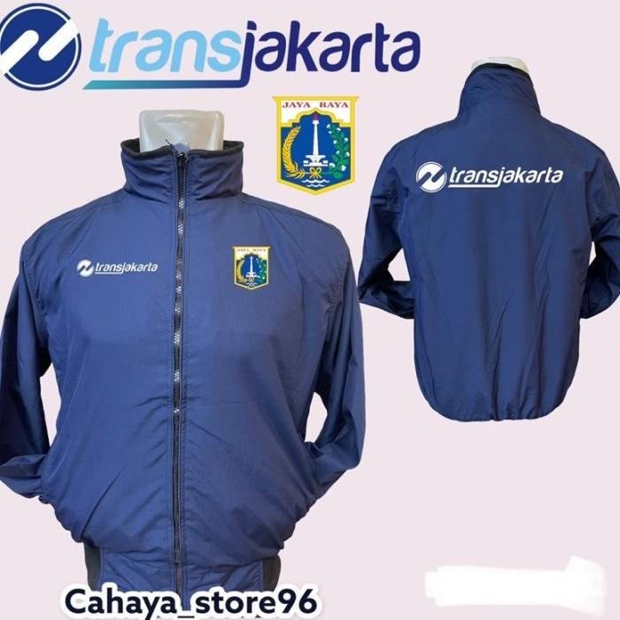 Terlaris Jaket Jakarta Kolaborasi / Transjakarta Terbaru / Jak Lingko