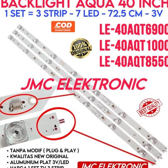 BACKLIGHT TV AQUA 40 INC LE40AQT6900F LE40AQT6900 LE40AQT1000 LE40AQT8550 LE-40AQT6900F LE-40AQT6900