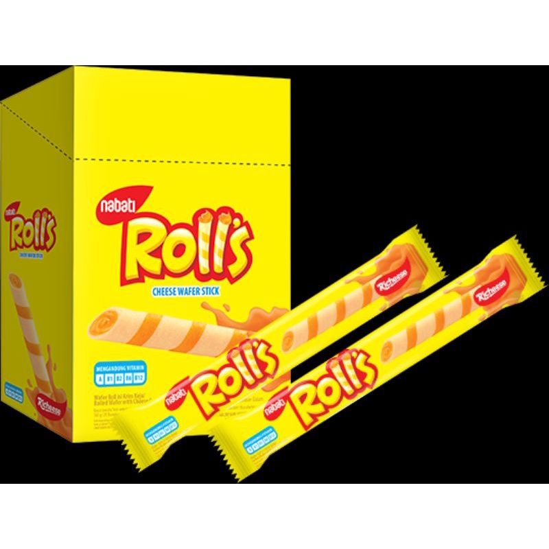 

NABATI WAFER ROLLS RICHEESE 20X6G