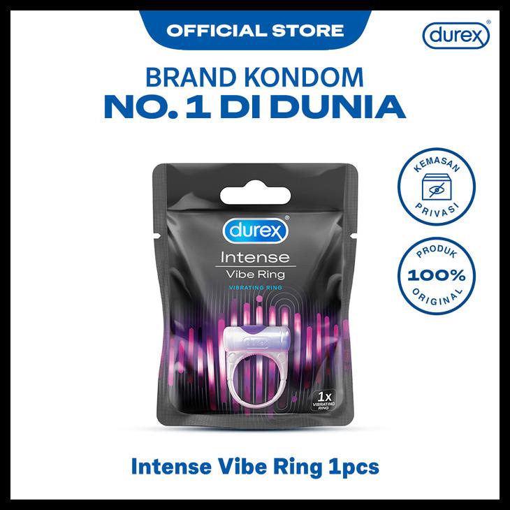 (READY) DUREX INTENSE VIBRATION RING - CINCIN GETAR ALAT BANTU PRIA & WANITA KODE 1055