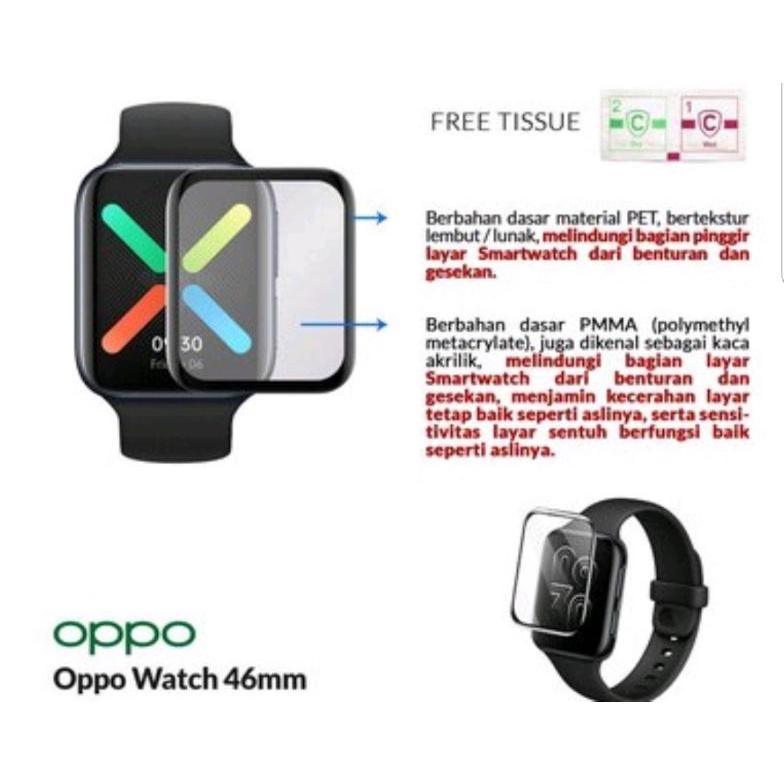 Sale Oppo Watch 41Mm 46Mm Oppo Band Screen Protector Anti Gores Smartwatch