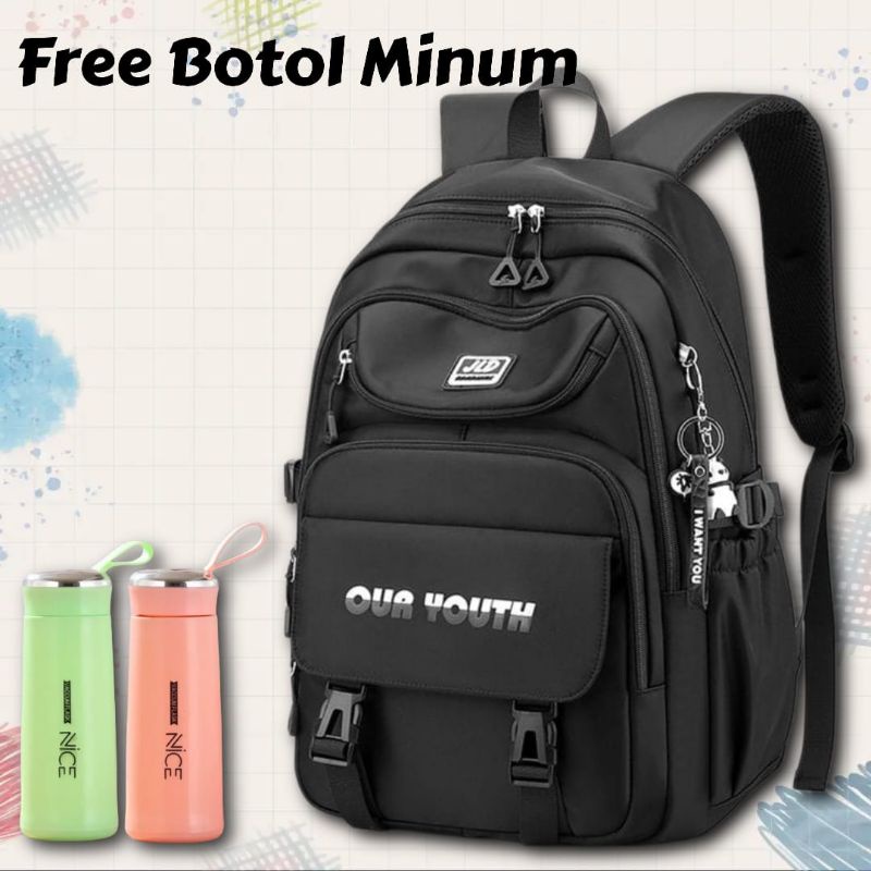 Viral Tas Ransel Sekolah Unisex Tas Backpack Sekolah Terbaru
