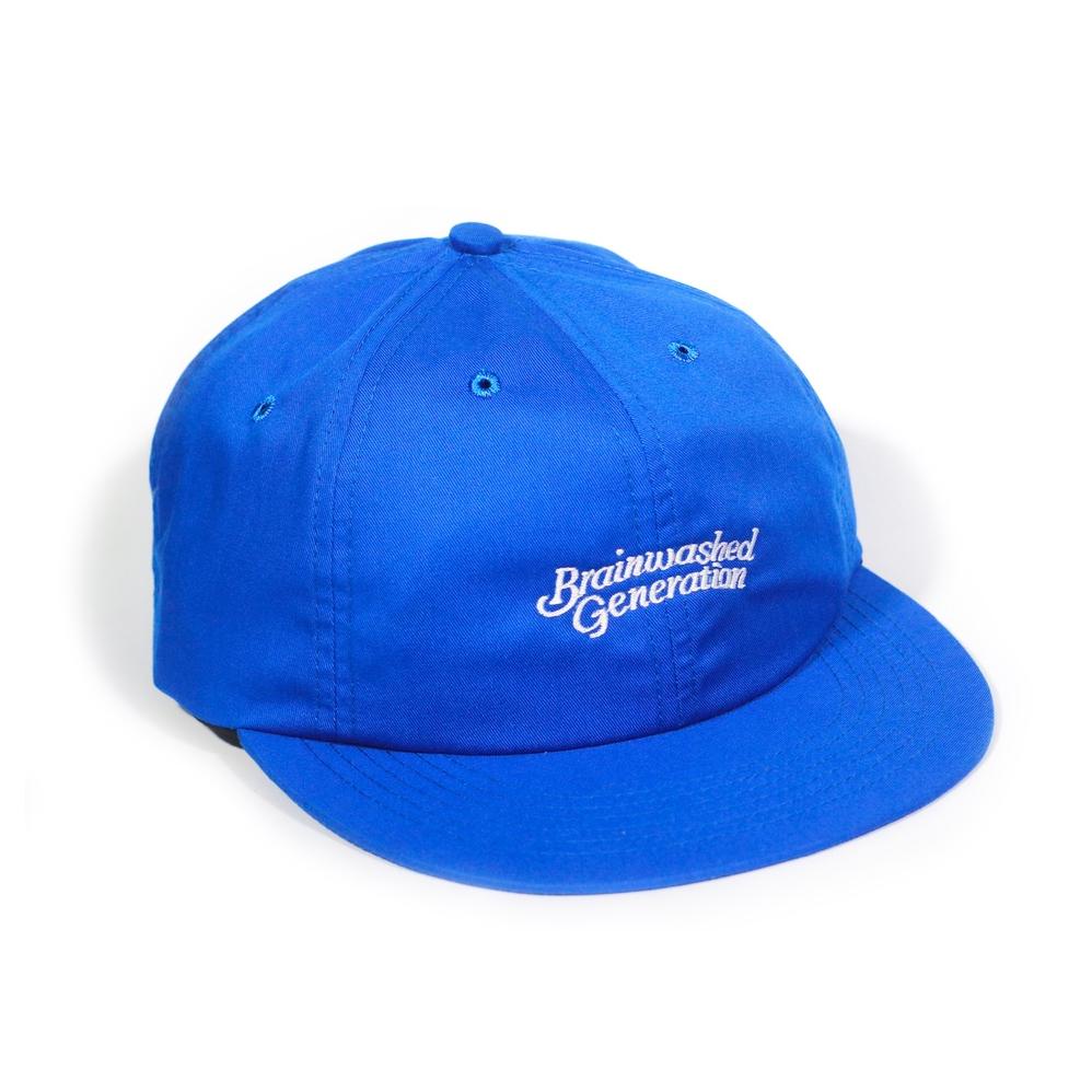 Terbaru Hokidoky / Sixpanel / Caps / Hat  - Brainwashed Blue
