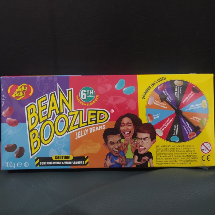 

Bean boozled spinner edisi 3rd / permen rasa aneh