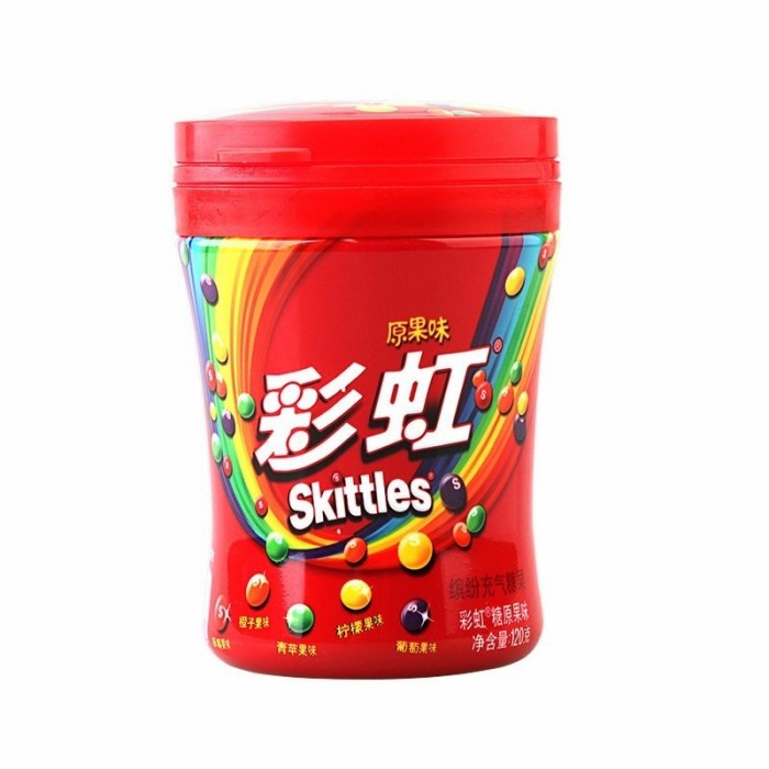 

Permen skittles rainbow candy 120g - original flavor