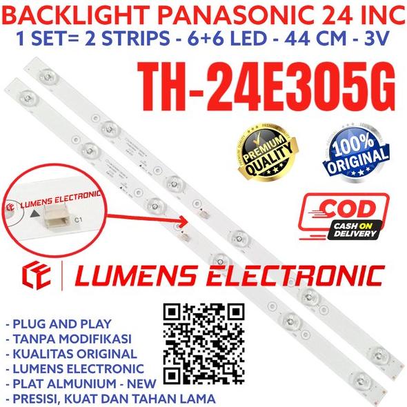 BACKLIGHT TV LED PANASONIC 24 INC TH 24E305 24E305G TH24E305 TH24E305G TH-24E305 TH-24E305G LAMPU BL