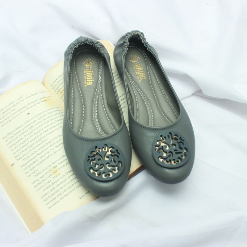 Andas Andis - Sepatu Flatshoes Ballerina Wanita Binna