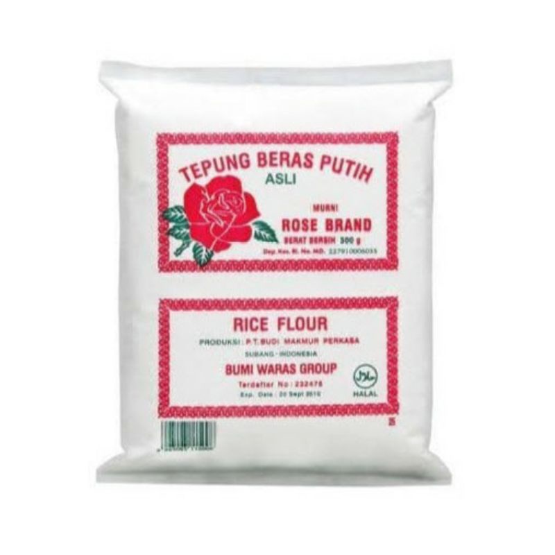 

Tepung beras rose brand 500gr