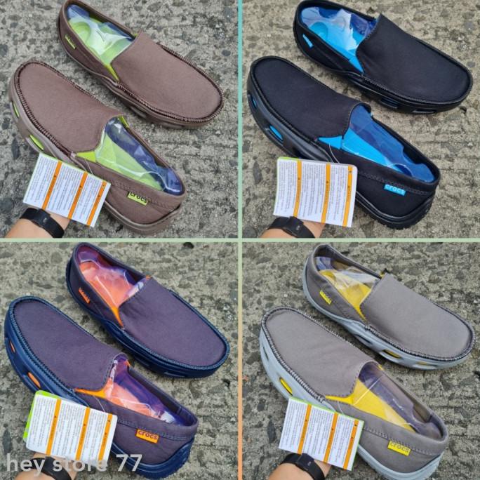Sepatu Pria Crocs - Tideline Sport Canvas