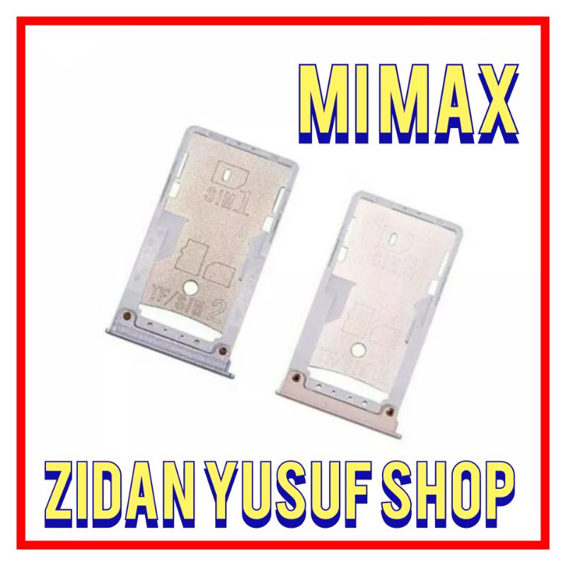 SIMTRAY SIMLOCK SLOT KARTU TEMPAT SIM XIAOMI MI MAX 1 SLOT SIMCARD