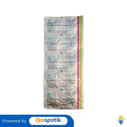 AMBROXOL ETERCON 30 MG STRIP 10 TABLET