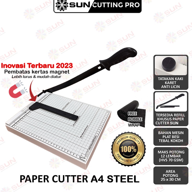 

Diskon Murah Paper Cutter A4 ( Alat Potong / Mesin Pemotong Kertas HVS, Sticker, Dos, PVC ID Card, Yellow Board, Art Paper, Vinyl. Bontax Camel, Kertas Foto A4 Glossy Silky Glossy Photo Paper A5 A4)
