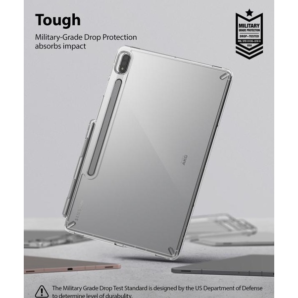 Case Samsung Galaxy Tab S7 Plus/S8 Plus Ringke Fusion Softcase Casing