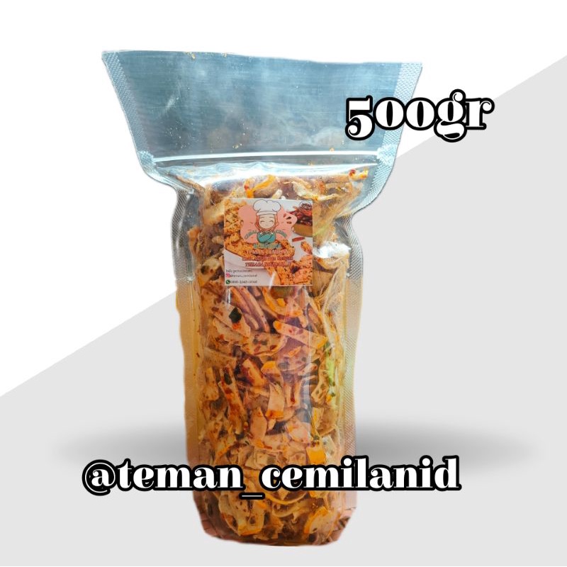 

PAKET BUNDLING Basreng Pedas 500gr+ Basreng Ori 500gr