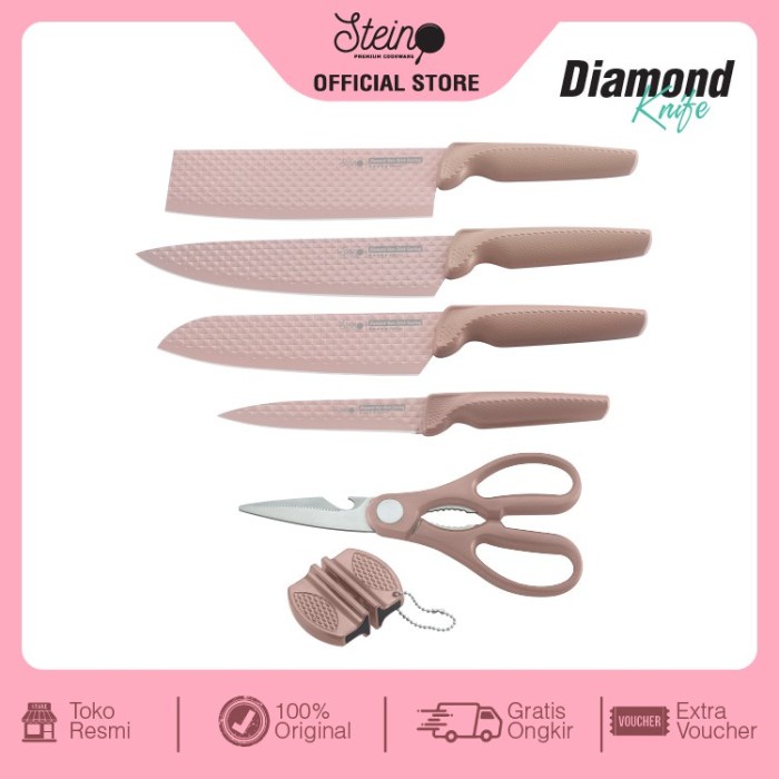 

Steincookware Diamond Knives Set 6in1