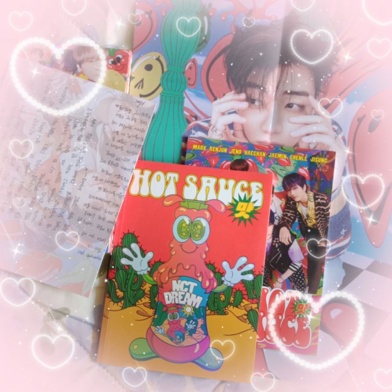 Album only NCT DREAM hot sauce crazy Ver + folded Jaemin
