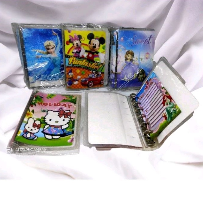 Map/diary Binder, Binder Slip,binder Glicer, buku binder anak A7 kecil