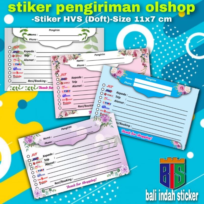

(50 pcs) STIKER PENGIRIMAN /STIKER PENGIRIMAN OLSHOP/STIKER PENGIRIMAN ONLINE SHOP MURAH-TERBARU