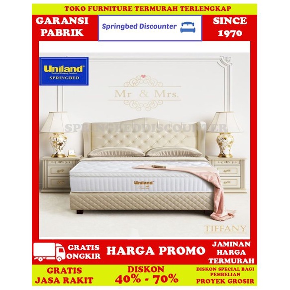 Springbed Uniland Rivera Pillowtop Hb Tiffany 100x200 Kasur Sj