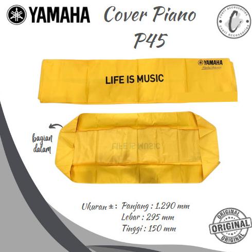 Cover Piano Keyboard Untuk Yamaha P45 Penutup Anti Debu Original P-45