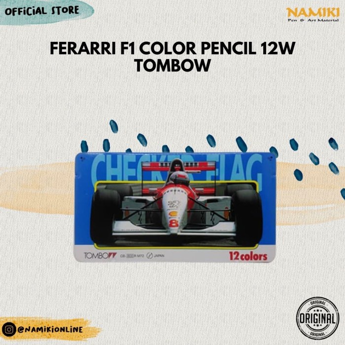 

Ferarri F1 Color Pencil 12W Tombow