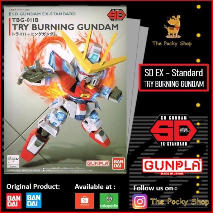 SD EX Standard Try Burning Gundam