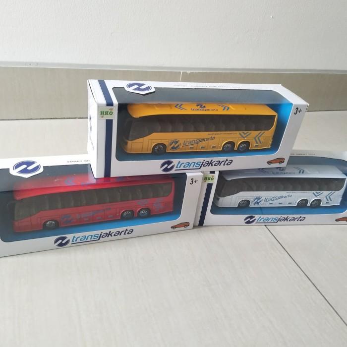 Diecast Bus -- Bus Transjakarta