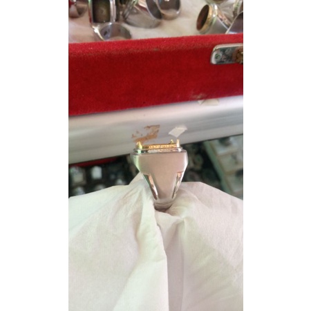 emabn ikat ring monel super doff handmade.persi kotak