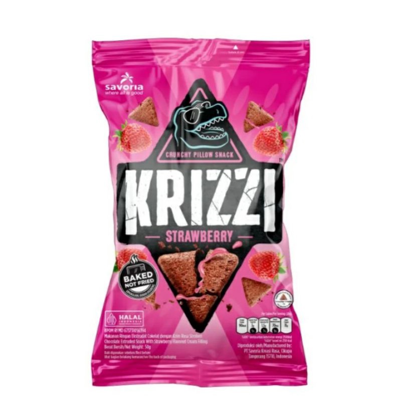 Krizzi crunchy pillow snack