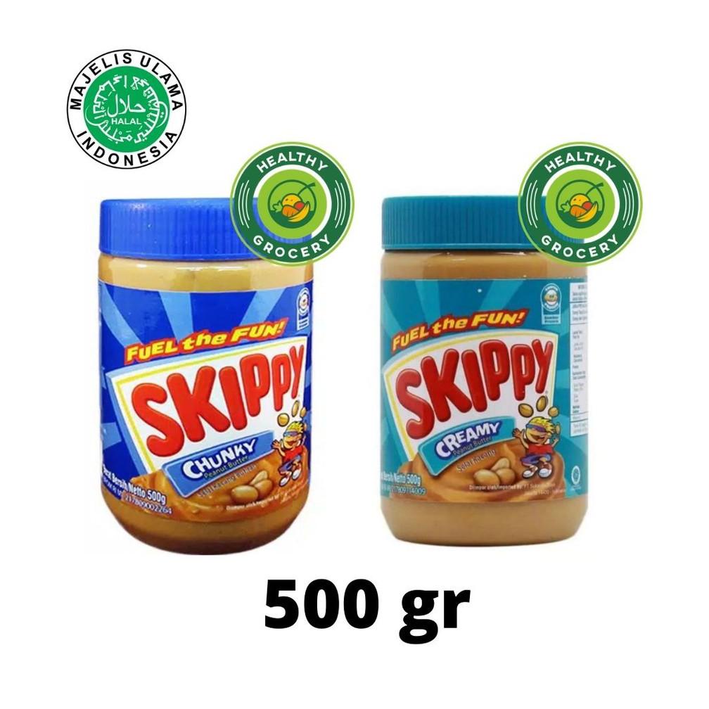 

Skippy 500g Creamy Peanut Butter / Chunky / Selai Kacang Best Seller