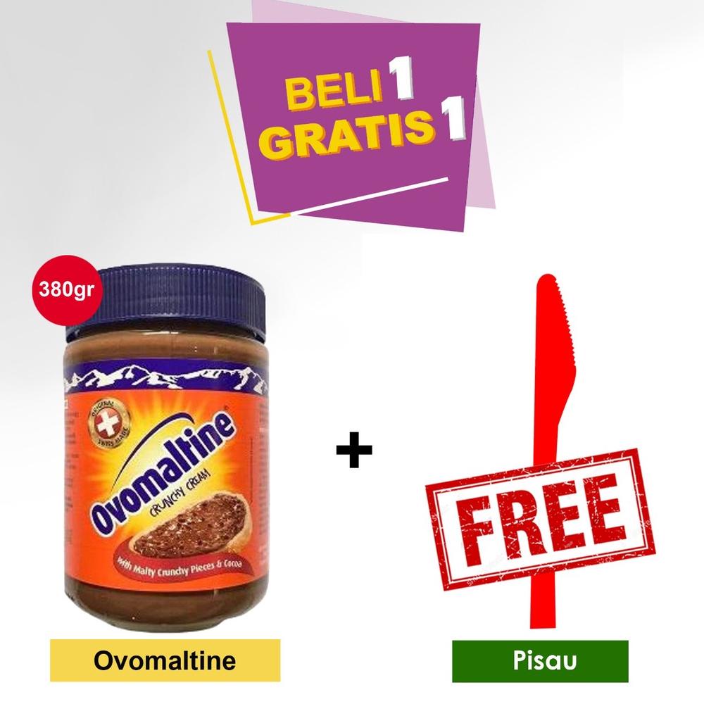 

Ovomaltine 380gr berhadiah pisau ed Februari 2024 BPOM PROMO!!HALAL MUI!!! Best Seller