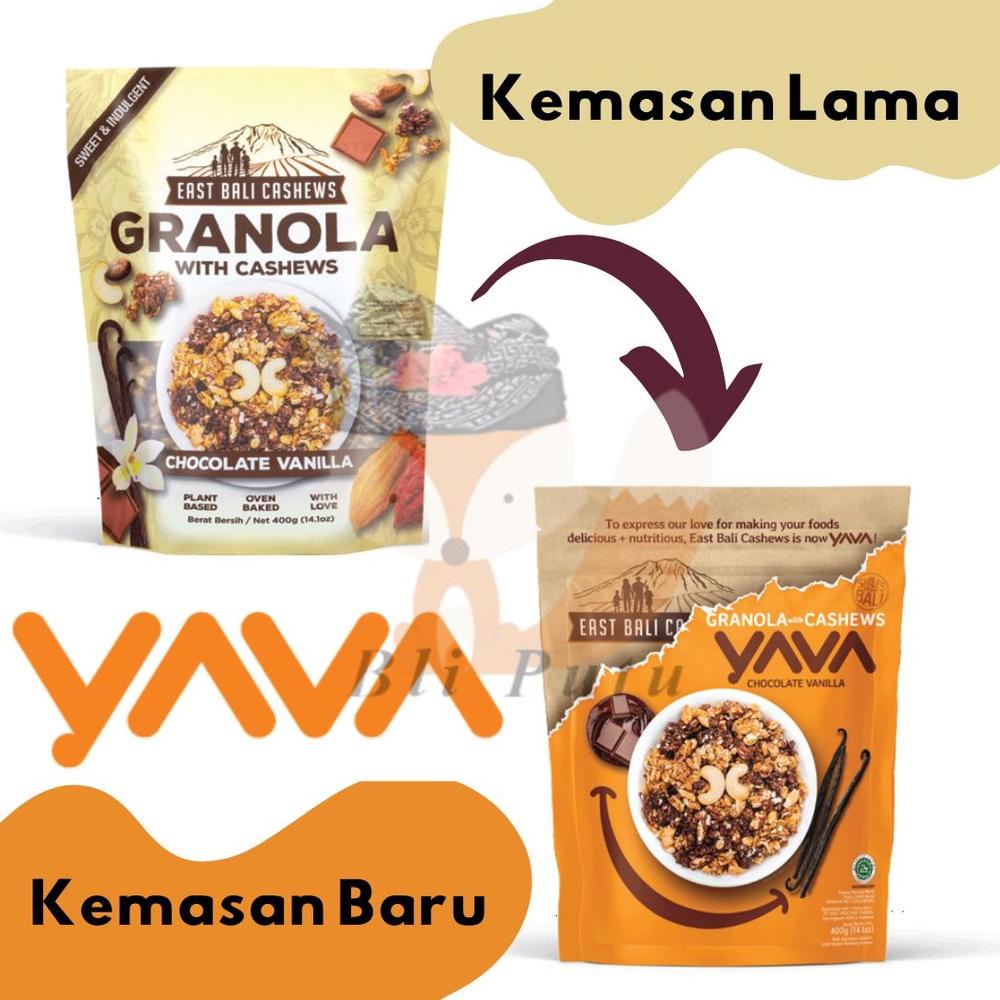 

Yava Granola Cereals East Bali Cashews - 400gr Best Seller