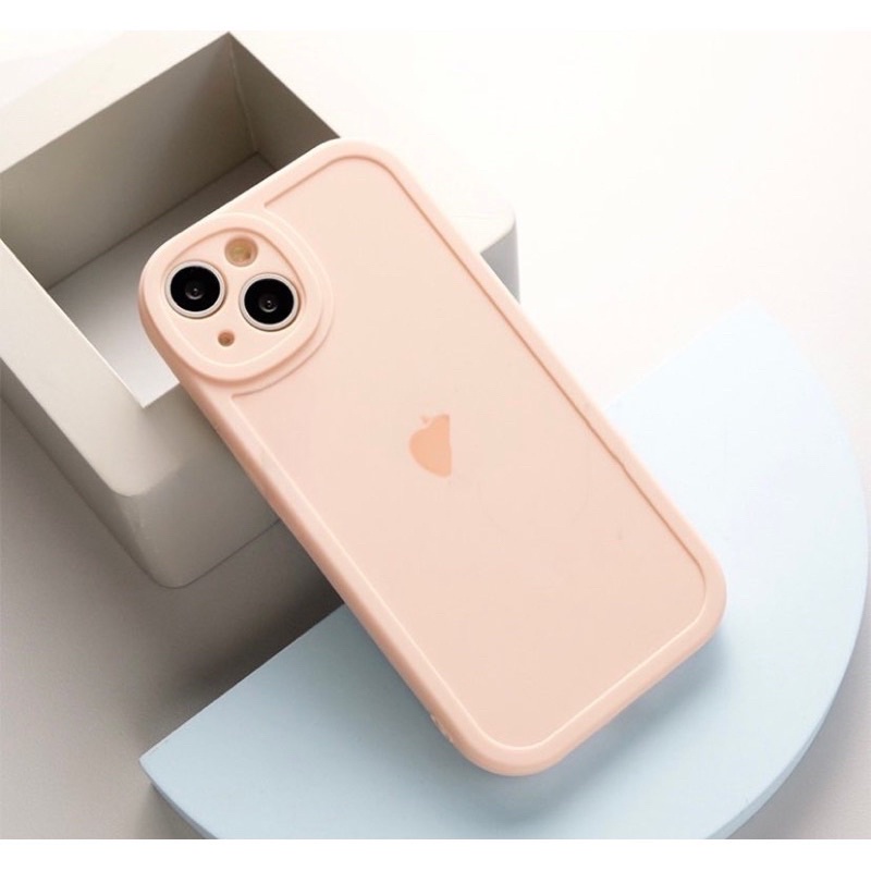 Soft Case TPU Silikon Oval Shockproof Anti Debu Cover iPhone 11 12 Pro Max 7 8 Plus X XS XR XSMAX