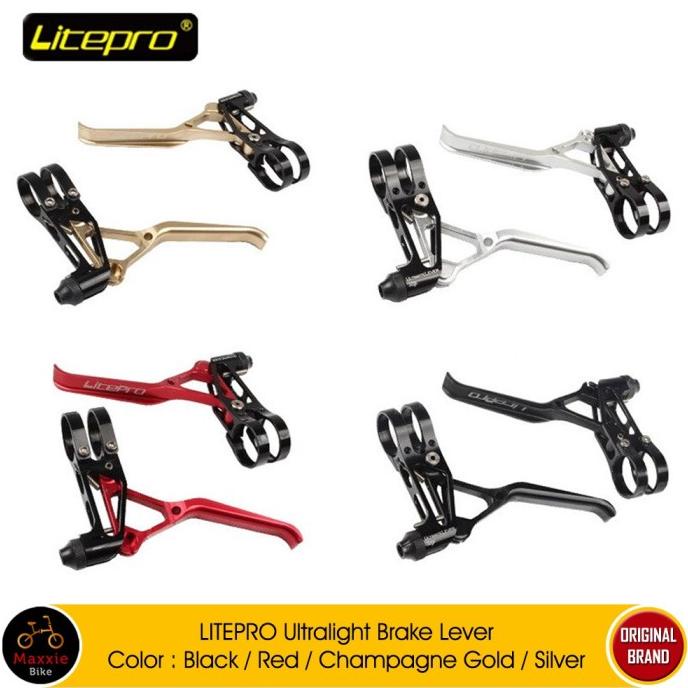 Handle Brake Lever LITEPRO Ultralight Aluminum Alloy - 4 Warna