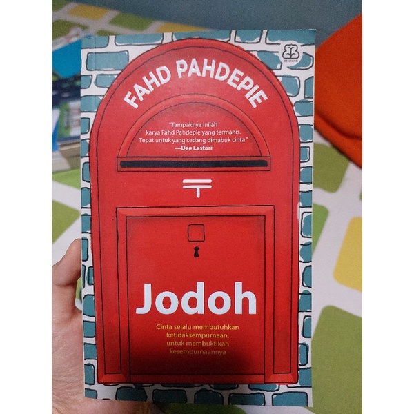 

Buku Novel Fiksi Jodoh Fahd Pahdepie Original Preloved