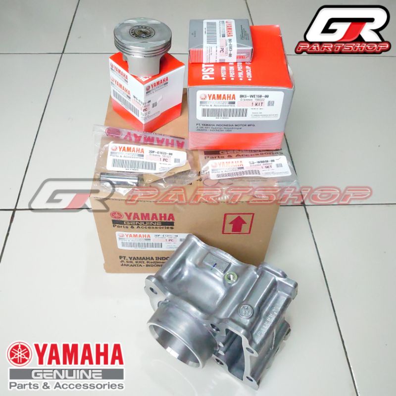 blok seher 2DP set upgrade piston BK6 nmax old aerox old lexi r15 v3 led mt15 vixion r vxn xsr wr155 ori ygp original yamaha