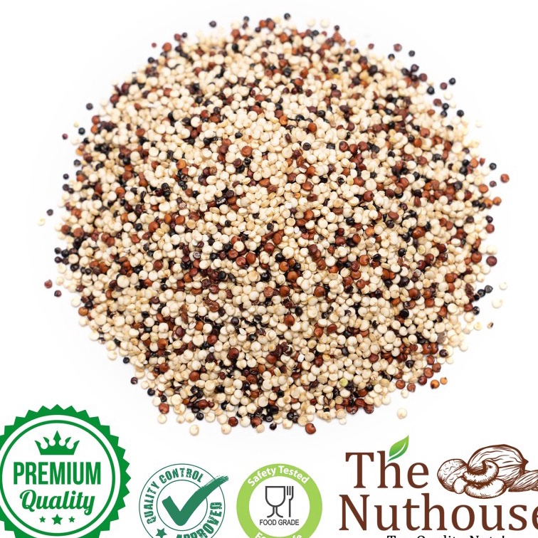 

Sale ✔️ 1kg Tricolor Quinoa / Biji Quinoa 3 Warna [Premium Organic]