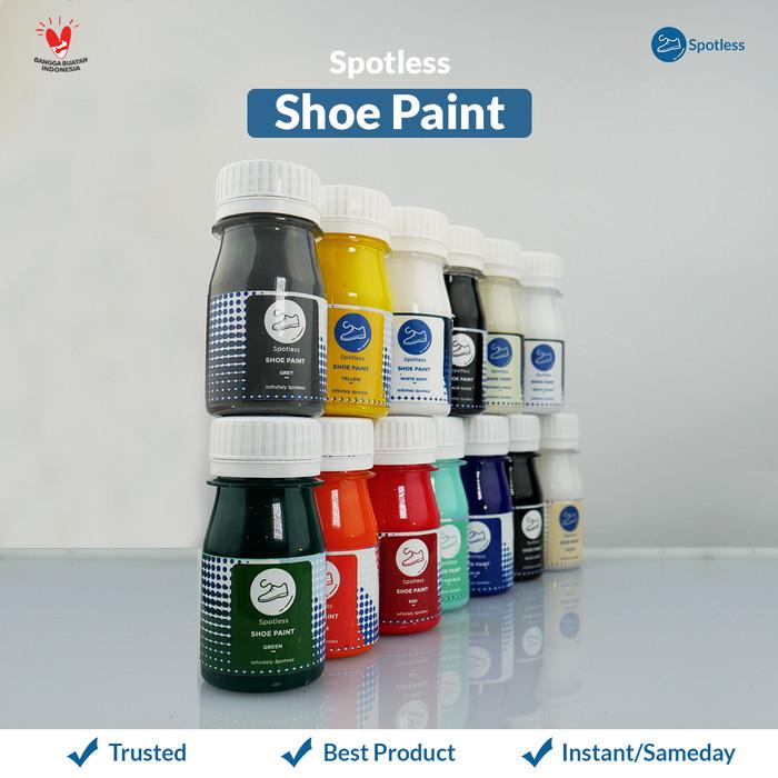 Terlaris Spotless Shoe Paint - Cat Repaint Warna Sepatu/Tas/Topi Water Based